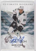 Tier 1 - Ultimate Rookies - Maxim Letunov #/299