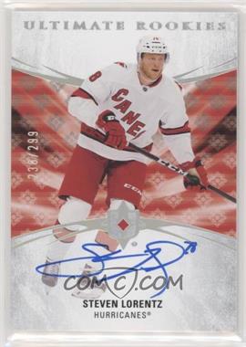 2020-21 Upper Deck Ultimate Collection - [Base] #184 - Tier 1 - Ultimate Rookies - Steven Lorentz /299