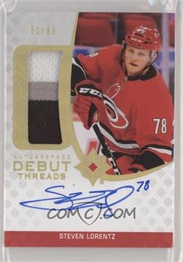 2020-21 Upper Deck Ultimate Collection - Debut Threads Auto Patch #ADT-SL - Steven Lorentz /99