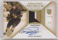 Gage Quinney #/65