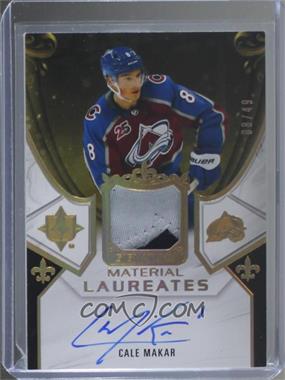 2020-21 Upper Deck Ultimate Collection - Signature Material Laureates #SML-CM - Cale Makar /49