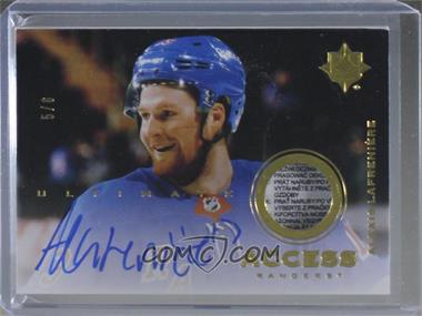 2020-21 Upper Deck Ultimate Collection - Ultimate Access Jersey Autographs - Gold Tag #UAA-AL - Alexis Lafreniere /6