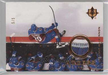 2020-21 Upper Deck Ultimate Collection - Ultimate Access Jersey Relics - Bronze Patch #UA-NM - Nathan MacKinnon /5