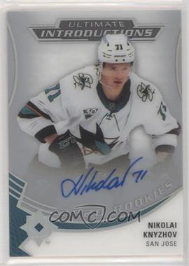 2020-21 Upper Deck Ultimate Collection - Ultimate Introductions - Autographs #UI-74 - Nikolai Knyzhov
