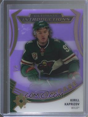 2020-21 Upper Deck Ultimate Collection - Ultimate Introductions - Purple #UI-97 - Showcase - Kirill Kaprizov /5