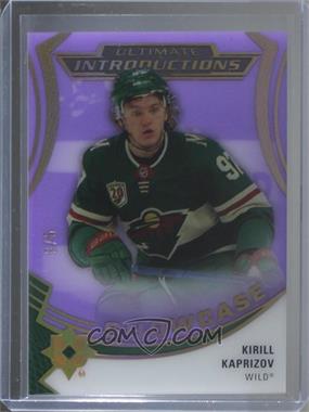 2020-21 Upper Deck Ultimate Collection - Ultimate Introductions - Purple #UI-97 - Showcase - Kirill Kaprizov /5