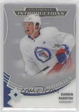 2020-21 Upper Deck Ultimate Collection - Ultimate Introductions #UI-46 - Darren Raddysh