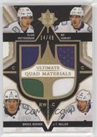 Elias Pettersson, Bo Horvat, Brock Boeser, J.T. Miller #/49