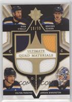 Ryan O'Reilly, Brayden Schenn, Colton Parayko, Jordan Binnington #/99