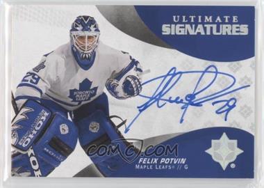 2020-21 Upper Deck Ultimate Collection - Ultimate Signatures #US-FP - Felix Potvin