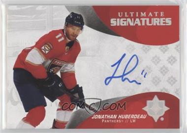 2020-21 Upper Deck Ultimate Collection - Ultimate Signatures #US-JH - Jonathan Huberdeau