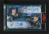 Brett Hull, Luc Robitaille [Uncirculated] #/3