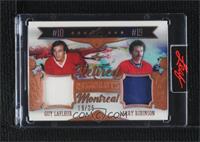 Guy Lafleur, Larry Robinson [Uncirculated] #/25