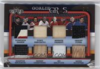 Dominik Hasek, Martin Brodeur, Tony Esposito, Gerry Cheevers, Bernie Parent, Ed…