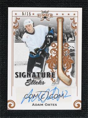 2021-22 Leaf Lumber - Signature Sticks - Bronze #SS-AO1 - Adam Oates /15