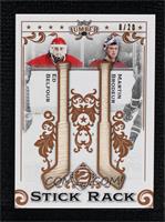 Ed Belfour, Martin Brodeur #/20