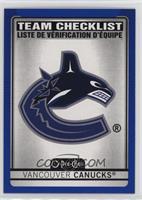 Team Checklist - Vancouver Canucks