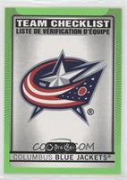 Team Checklist - Columbus Blue Jackets #/50