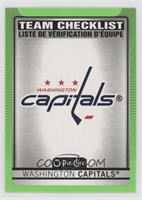 Team Checklist - Washington Capitals #/50