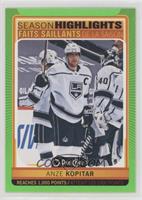 Season Highlights - Anze Kopitar #/50