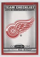 Team Checklist - Detroit Red Wings