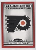 Team Checklist - Philadelphia Flyers