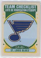 Team Checklist - St. Louis Blues