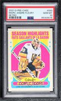 Season Highlights - Marc-Andre Fleury [PSA 10 GEM MT]