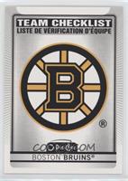 Team Checklist - Boston Bruins