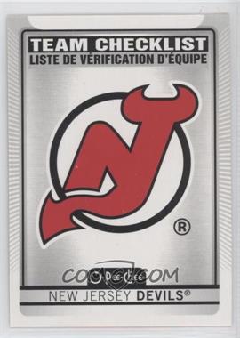 2021-22 O-Pee-Chee - [Base] #568 - Team Checklist - New Jersey Devils