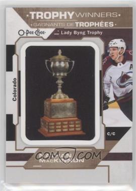 2021-22 O-Pee-Chee - Manufactured Patch Relics #P-36 - Lady Byng Trophy - Nathan MacKinnon