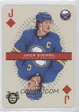 2021-22 O-Pee-Chee - Playing Cards #J-DIAMONDS - Jack Eichel
