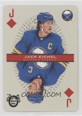 2021-22 O-Pee-Chee - Playing Cards #J-DIAMONDS - Jack Eichel