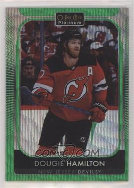 2021-22 O-Pee-Chee Platinum - [Base] - Emerald Surge #177 - Dougie Hamilton /10