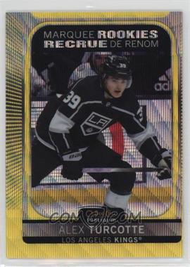 2021-22 O-Pee-Chee Platinum - [Base] - Neon Yellow Surge #276 - Marquee Rookies - Alex Turcotte