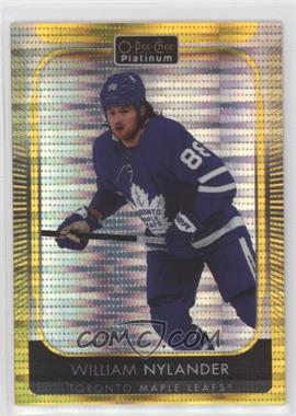 2021-22 O-Pee-Chee Platinum - [Base] - Seismic Gold #111 - William Nylander /50