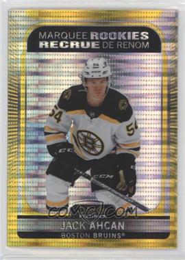 2021-22 O-Pee-Chee Platinum - [Base] - Seismic Gold #259 - Marquee Rookies - Jack Ahcan /50