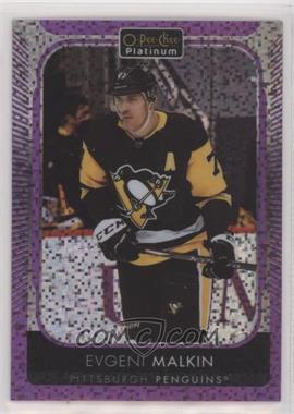 2021-22 O-Pee-Chee Platinum - [Base] - Violet Pixels #8 - Evgeni Malkin /299