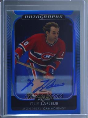 2021-22 O-Pee-Chee Platinum - Blue Rainbow Autographs #BA-LA - Guy Lafleur