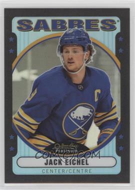 2021-22 O-Pee-Chee Platinum - Retro - Rainbow Black Variant #R-12 - Jack Eichel