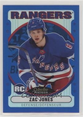 2021-22 O-Pee-Chee Platinum - Retro - Rainbow Blue #R-76 - Zac Jones /199