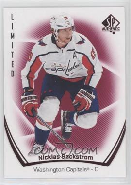 2021-22 SP Authentic - [Base] - Limited Red #80 - Nicklas Backstrom