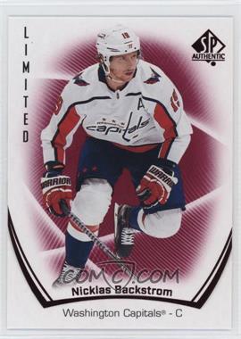 2021-22 SP Authentic - [Base] - Limited Red #80 - Nicklas Backstrom