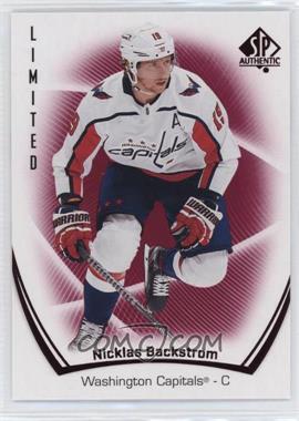 2021-22 SP Authentic - [Base] - Limited Red #80 - Nicklas Backstrom