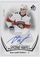 Autographed Future Watch - Anton Lundell #/999