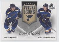 Scott Perunovich, Jordan Kyrou #/399