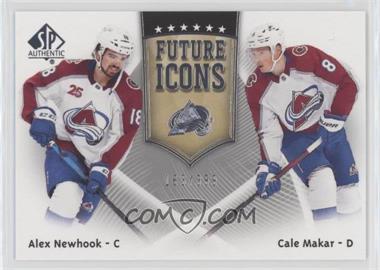 2021-22 SP Authentic - Future Icons #FI-8 - Alex Newhook, Cale Makar /399