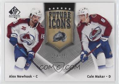 2021-22 SP Authentic - Future Icons #FI-8 - Alex Newhook, Cale Makar /399