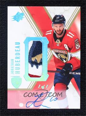 2021-22 SPx - [Base] - Premium Auto Patch #11 - Jonathan Huberdeau /1