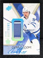 Auston Matthews #/1